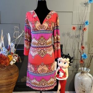 BNWT Laundry Printed Shift Dress